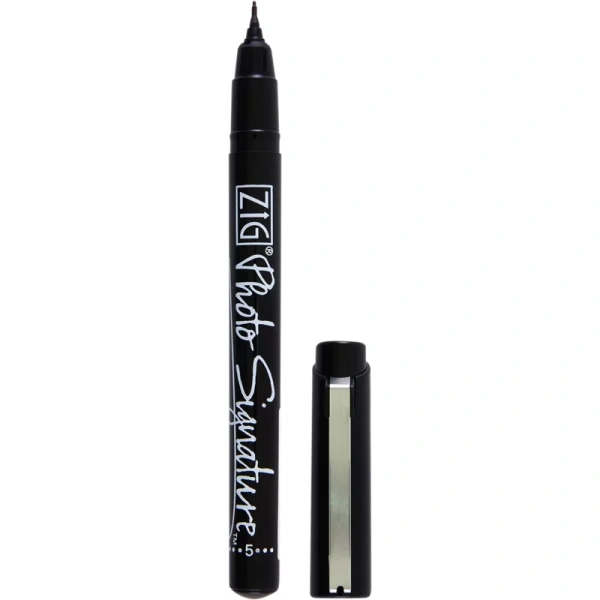 Zig By Kuretake Zig Photo Signature Black