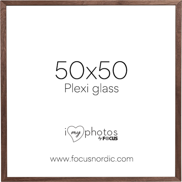 Focus Soul Walnut Veneer 50X50 Plexi