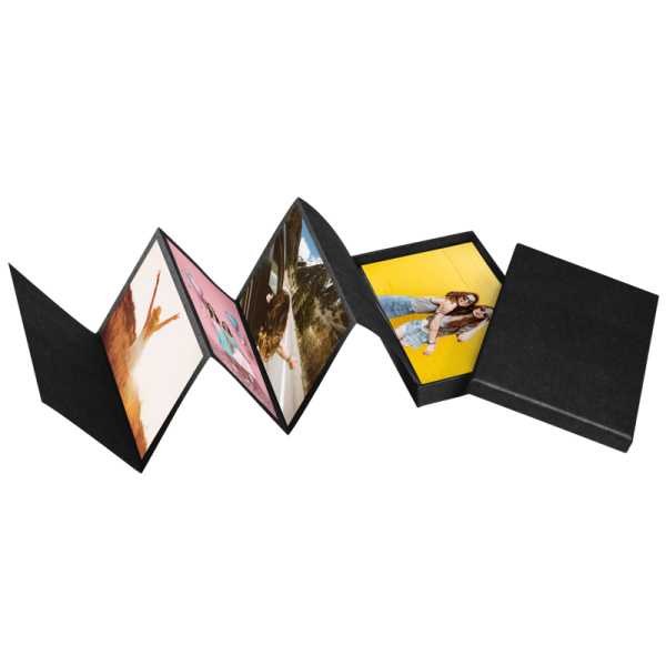 Walther Leporello 10X15 Cm Black