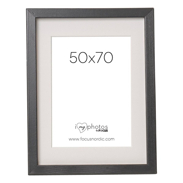 Ram Vivaldi Svart 50X70