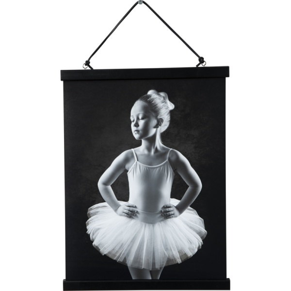 Focus Poster Frame Magnetic Black 21Cm