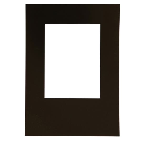 Focus Passepartout 50X70 / 30X40 Black W. Black Core