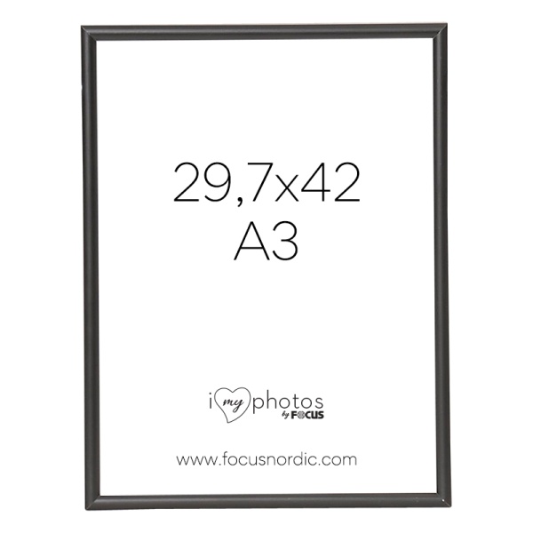 Focus Can-Can Aluminium Black 29,7X42 (A3)