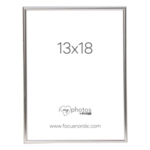 Ram Can-Can Aluminium Shiny Silver 13X18