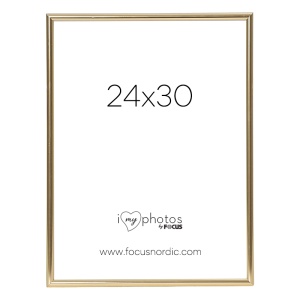 Ram Can-Can Aluminium Shiny Guld 24X30