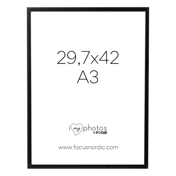 Ram Rock Svart 29,7X42 (A3)