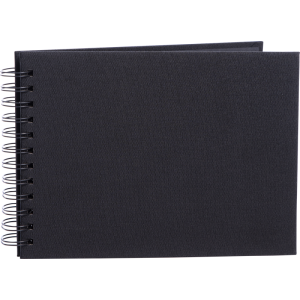 Focus Base Line Canvas Wire-O 23X17 Black W. Black Sheets