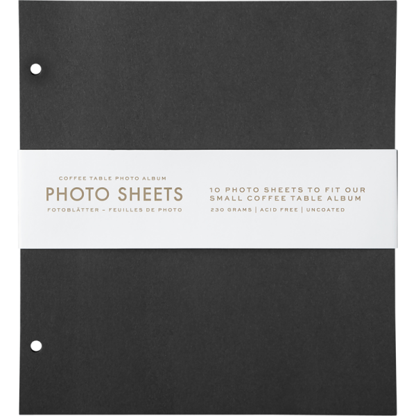 Printworks Refill Paper 10-Pack Black Small