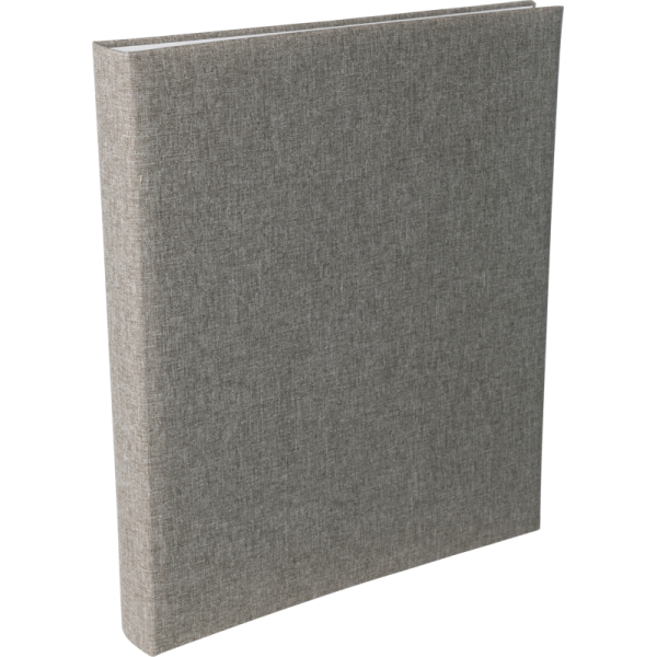 Focus Base Line Canvas Ringbinder Brown