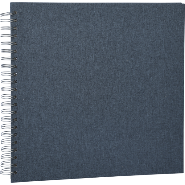 Focus Base Line Canvas Wire-O 30X30 Blue W. White Sheets