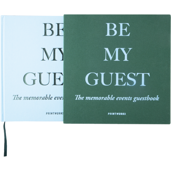 Printworks Guestbook Green/Blue