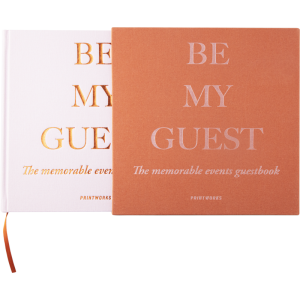 Printworks Guestbook Rusty/Pink