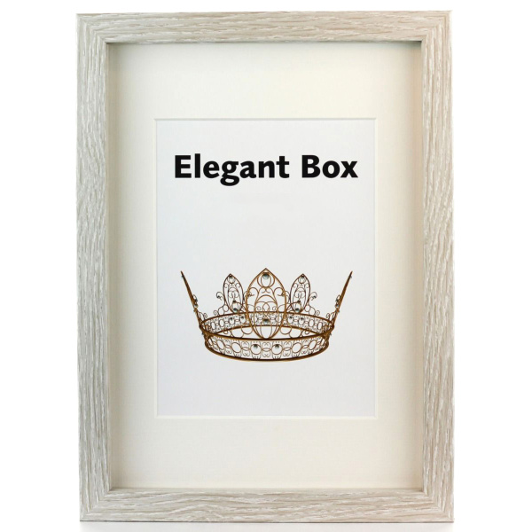 Boxram Elegant Box Grå 50x70 (PP 40x50)