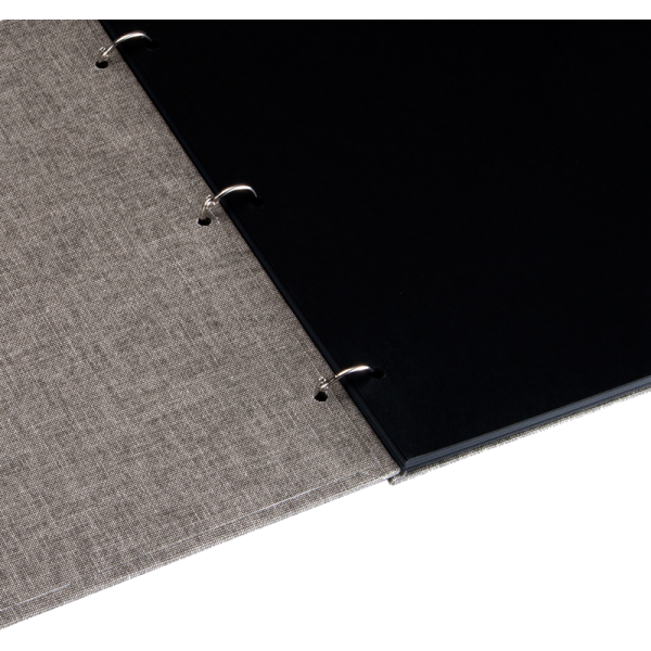 Bookbinders Album 325X275 Pebble Grey Columbus - Bild 2