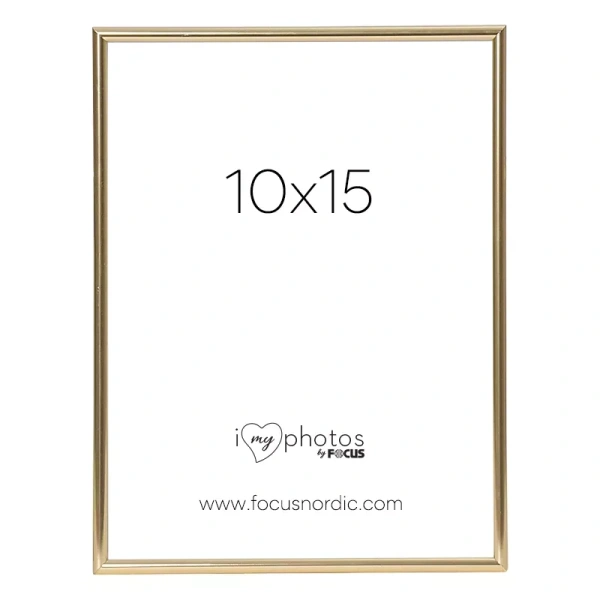 Ram Can-Can Aluminium Shiny Guld 10X15